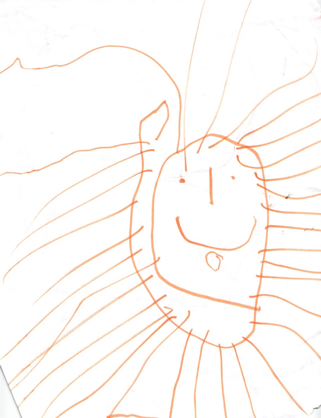 Sunburst Face by Gray J.
