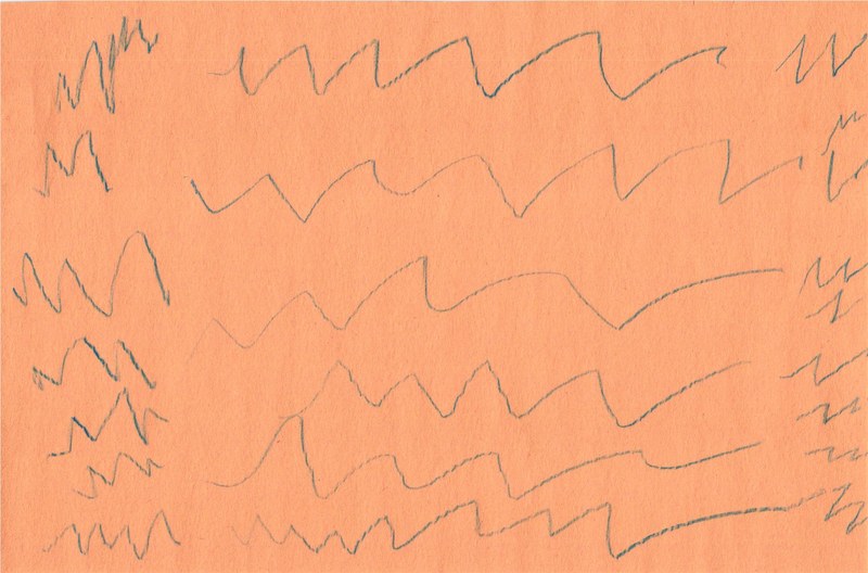 Orange Waves by Gray J.